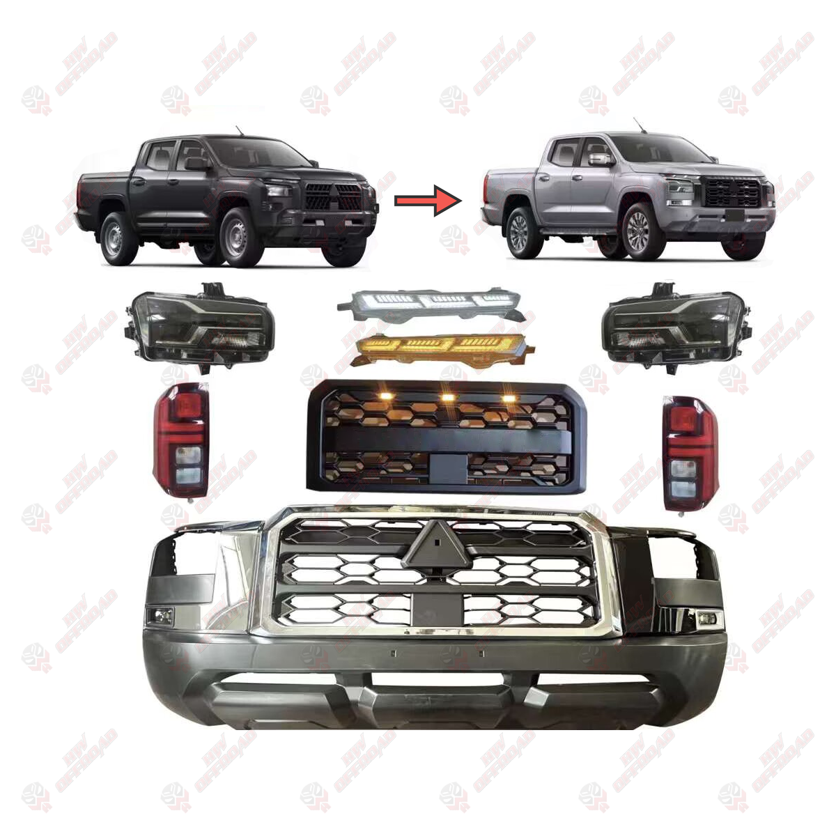 Bumpers for Trucks Truck Front Bumpers High Quality Steel