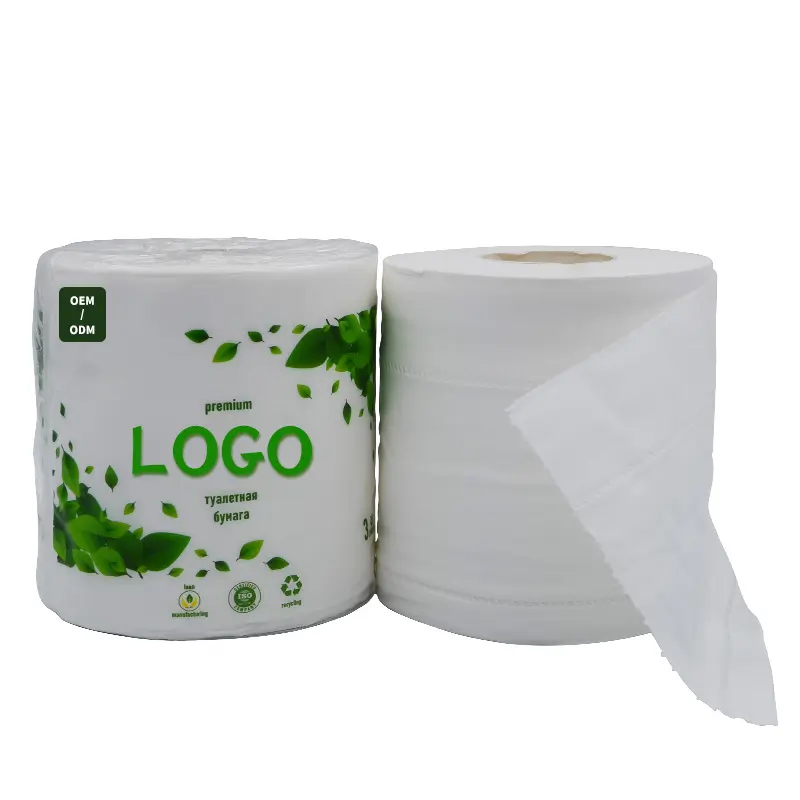 Custom Wholesale Private Label Ultra Soft Virgin Wood Pulp Wc 3 Ply Toilet Paper Suppliers Bamboo Toilet Tissue Paper Rolls