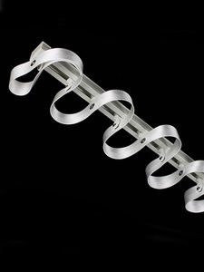 Nouvelle Tendance Rail de Rideau en Alliage d'Aluminium à Plis Ondulés en Forme de S pour Rideaux Transparents - Product Image 2