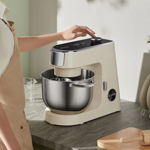 เครื่องผสมแป้งพิซซ่าแบบมืออาชีพ 6.2 ลิตร เครื่องผสมเค้กในครัวเรือน เครื่องผสมอาหารแบบตั้งโต๊ะอัจฉริยะ 800 วัตต์ - Product Image 6