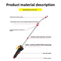 Accessoires de machine de lavage de voiture en matériau ABS brosse de voiture sans gommage cire à eau buse de voiture climatiseur nettoyage pistolet pulvérisateur