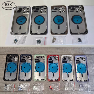 Coque arrière avec lentille d'appareil <span class=keywords><strong>photo</strong></span> et vitre arrière pour <span class=keywords><strong>iPhone</strong></span> 11 12 13 <span class=keywords><strong>14</strong></span> 15 16 <span class=keywords><strong>14</strong></span> Plus Pro Max Unibody - Product Image 5