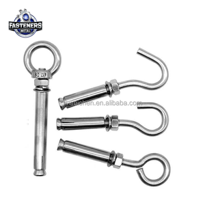 Ancres murales en acier inoxydable 304 pour béton, boulons à œil - Product Image 2