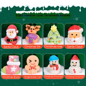 Dulces <span class=keywords><strong>de</strong></span> algodón <span class=keywords><strong>de</strong></span> caramelo para niños, dulces <span class=keywords><strong>de</strong></span> caramelo, dulces <span class=keywords><strong>de</strong></span> Navidad <span class=keywords><strong>de</strong></span> malvavisco, envoltorio individual - Product Image 2