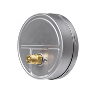 HUBEN 160mm 25MPa Stainless Steel Pressure Indicators Radial Axial Pressure Gauge for Hydraulic System Industrial Use 3-Year