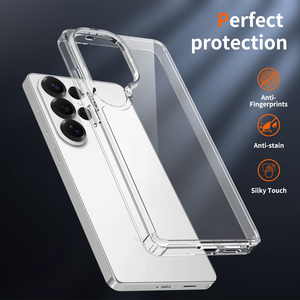 Capa de Celular Transparente Magnética com Suporte para Anel, em TPU+PC, para S26 Ultra/S25/S24 FE – Lançamento Quente! - Product Image 3