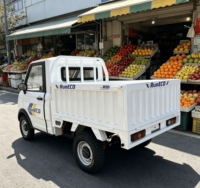 Camionnette électrique certifiée EEC COC, conduite à gauche, 3500W, batterie 72V 98-105AH, autonomie 601-700km, vitesse 25/45km/h, couple 500+Nm, dimensions 1.6m*1.35m