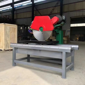 Machine à découper la pierre 5,5 kW 380 V verte, longueur max. 1200 mm, pour granit, niveau de sécurité élevé - Product Image 3