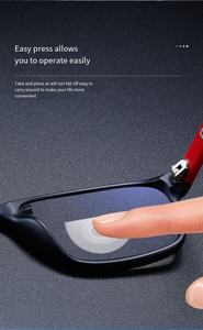 Ab abd stok için Bifocales Con silikon Lens silikon basın okuma lensler üzerinde sopa Bifocals gözlük - Product Image 4