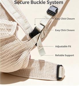 Mochila Portabebés Plegable con Asiento de Cadera, Cinturón de Hombro de Alta Calidad, Mochila Portabebés - Product Image 5