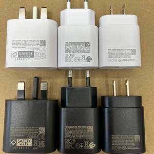 Cargador tipo C PD original de 25W, <span class=keywords><strong>EP</strong></span> <span class=keywords><strong>TA800</strong></span>, enchufe británico, adaptador de corriente de 3 pines, cargador superrápido para Samsung S25, S24, S23, 2 uds. - Product Image 2
