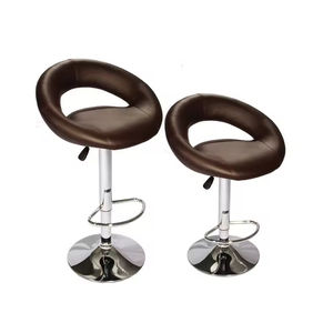 Pu Leather Many Circular Seat Swivel Adjustable <strong>Bar</strong> <strong>Stool</strong> <strong>Cool</strong> Cheap High <strong>Bar</strong> Kitchen Counter Chairs <strong>Stool</strong> - Product Image 4
