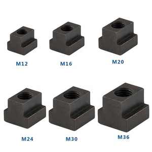 Écrous et boulons de type T M16 pour la fixation des moules de machines de moulage par injection plastique, vis en fer, pièces de rechange pour la fixation des moules. - Product Image 5