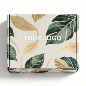 Customized Packaging Boxes <b>Paper</b> Boxfree Design Eco-Friendly Custom Logo Printed Kraft Mailing Embossed Handling for Brands - Product Image 1