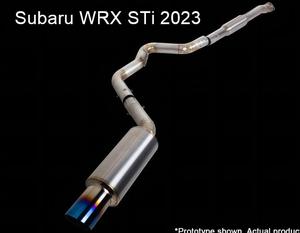 Escape Expreme Ti Titanium Cat-Back para <span class=keywords><strong>Subaru</strong></span> 08 + <span class=keywords><strong>WRX</strong></span> y <span class=keywords><strong>2011</strong></span> + <span class=keywords><strong>STI</strong></span> Sedan ZLL - Product Image 2