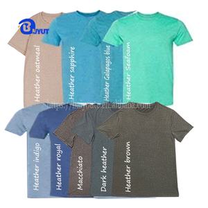 BUYUT Heather zeytin Heather erik 35 pamuk 95polyester karışımı Pastel renkler boş Unisex Lady t shirt abd boyutları - Product Image 3
