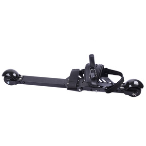 Sport en plein air Rouleau Skate Verre Classique Ski Roues Boot Fibre De Carbone Roller Ski - Product Image 5