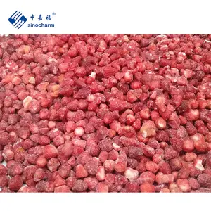 Sino charm BRC-A genehmigt Neue Ernte Sweet Charlie Whole Strawberry Factory Preis 1kg Packung IQF Frozen Strawberry