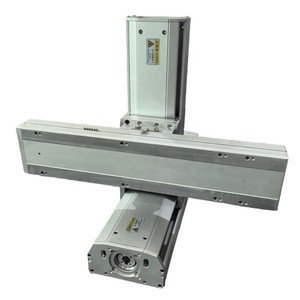 Guide linéaire à vis à billes CNC à commande PLC de haute précision, glissière XY multi-axes, <span class=keywords><strong>portique</strong></span>, assemblage libre, engrenage en aluminium, roulement, moteur - Product Image 4
