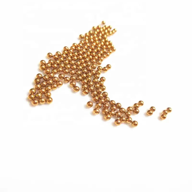 High precision G200 1mm 1.5mm 1.588mm 2mm 2.5mm 2.381mm 3mm 3.5mm solid brass ball small brass beads