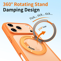 Coque de téléphone pour iPhone 18 Pro avec protection 360° °   Étui de protection antichoc avec support rotatif pour iPhone 18 17 16 Pro Max