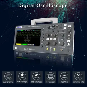 Osciloscopio Digital de Almacenamiento Hantek DSO2D15, 2 Canales, 150Mhz, Frecuencia de Muestreo de 1GSa/s, Portátil, USB, Personalizable - Product Image 2