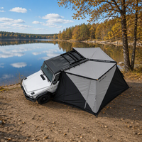 ADA OVERLAND Auvent latéral 270 degrés imperméable à ouverture rapide pour 4x4, camping-car et camping, toutes saisons