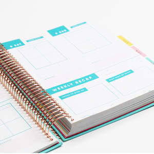 Agenda planificadora de 18 meses, hojas con impresión personalizada, diario semanal, A5, A6, 500, <span class=keywords><strong>2022</strong></span>, <span class=keywords><strong>2023</strong></span> - Product Image 4