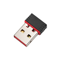 Adaptador WiFi USB 2.0 Compacto para Oficina en Casa, 150Mbps, 2.4GHz, para Laptop y Computadora de Escritorio, Tarjeta de Red RTL8188FTV