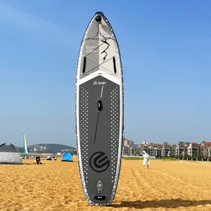 Planche à pagaie gonflable en PVC <span class=keywords><strong>avec</strong></span> lumière LED et pompe pour la navigation nocturne, longboard - Product Image 6
