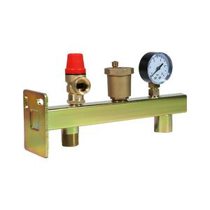 Válvula de Seguridad HVAC de Doble Suministro, Conjunto de Alivio de Presión para Ventilación de Tanque de Agua de Fuente de Aire para Caldera, 3 Bar 6 Bar, Medio Gaseoso - Product Image 3