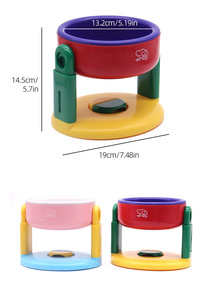 JOYSING ciotola <span class=keywords><strong>per</strong></span> <span class=keywords><strong>cani</strong></span> alto diametro alto <span class=keywords><strong>per</strong></span> il collo regolabile Anti-ribaltamento <span class=keywords><strong>per</strong></span> animali domestici ciotola di <span class=keywords><strong>riso</strong></span> universale adatta <span class=keywords><strong>per</strong></span> cane gatto - Product Image 6