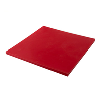 Thermomètre en plastique Transparent, 1 pièce, épaisseur élastique Flexible de 2mm, feuille de PU givrée et translucide en acétate blanc