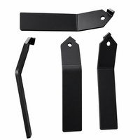 Support de câble en acier plié sur mesure, revêtement poudré, antirouille, pour le routage des câbles de frein de stationnement
