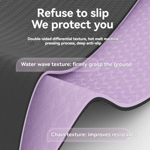 <span class=keywords><strong>Tapis</strong></span> de yoga et de <span class=keywords><strong>fitness</strong></span> anti-vibration, silencieux, antidérapant, version épaissie, idéal pour la danse, le Pilates et l'exercice à domicile - Product Image 2