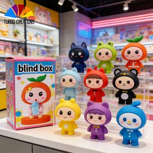 Personnalisez ma boîte mystère de figurines de collection haut de gamme, boîte mystère surprise de jouets pour enfants Monkey Kids - Product Image 1