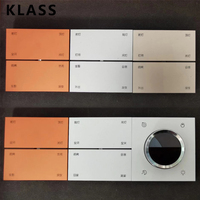 Klass Tuya Wifi Zigbee Gradation Switch 4WAY 8WAY Scène Switch LED Switch 100 Langues Center Control Smart Home 220V 16A