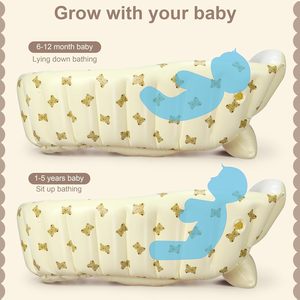 <span class=keywords><strong>สระ</strong></span>ว่ายน้ำพีวีซีเป่าลมสำหรับเด็กทารกแบบพกพาพับได้อ่างอาบน้ำสำหรับเด็กทารกแรกเกิด - Product Image 6