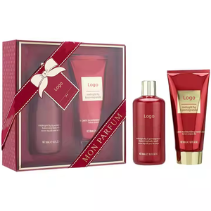 Set de Regalo para el Cuidado Corporal de Baño para Mujer con Perfume, Gel de Ducha y Loción Natural <span class=keywords><strong>Spa</strong></span> Relajante de 100ml con Fragancia - Product Image 2