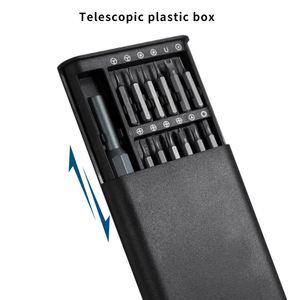 Jeu de tournevis de précision de poche pour téléphone portable Kit d'outils de réparation Multi <span class=keywords><strong>PC</strong></span> portable 24 Bits pour Iphone Samsung Xiaomi Plain OEM Head Box - Product Image 5