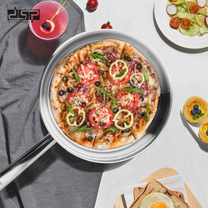 DSP Dansong Stainless Steel Frying Pan 304mm Induction Compatible Kitchen Cookware Set For Gas And Electric <b>Stoves</b> - Product Image 5