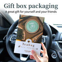 Carmate personnalisé tableau de bord désodorisant Sachet solide thé série voiture parfum déodorant pour accrocher dans les voitures