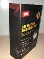 Escáner OBD2 Starcharm V500, Herramienta de Diagnóstico para Autos, Detector de Fallas, Lector de Códigos, Pantalla Completa, Universal, Portátil, 9V-36V