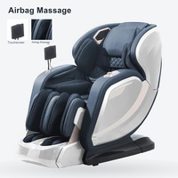 Fauteuil de massage de luxe 3D à gravité zéro avec airbags complets pour le corps, musique Bluetooth haute fidélité, pliable, portable - Prix avantageux
