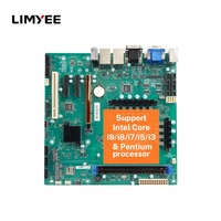 Motherboard Industri M-ATX OEM/ODM Pabrik dengan Chipset Intel H610, Soket LGA1700 untuk Prosesor Core I3/I5/I7&Pentium, Dual DDR5, PCIEX16, dan 2 LAN