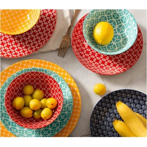 Bộ Đồ Ăn Nhà Bếp Bằng Gốm In Hình Đệm Cao Cấp 16 Món Bộ Đồ Ăn Làm Quà Tặng Doanh Nhân - Product Image 3