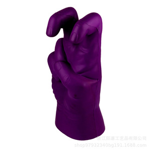 Pu Fidget Toy Hand Peace Sign Shape High <b>Rebound</b> For Kids 8 To 13 Years Unisex - Product Image 2