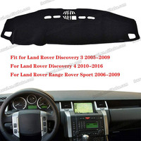 Tapis de tableau de bord de voiture pour Land Rover Range Rover Sport L320 2006-2009 Discovery 3 4 tapis de couverture de tableau de bord pare-soleil tapis antidérapant