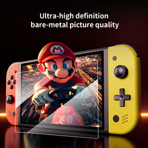 Protector de pantalla de película de vidrio <span class=keywords><strong>templado</strong></span> antiarañazos de dureza 9H al por mayor para Nintendo <span class=keywords><strong>Switch</strong></span> 2OLED <span class=keywords><strong>Switch</strong></span> Lite NS2 NS dispositivo de juego - Product Image 6