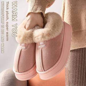 Botas de nieve retro 2025 para mujer, forradas de lana, para ir al trabajo, de algodón, con aumento de altura, moda de Año Nuevo, cálidas para exteriores - Product Image 5